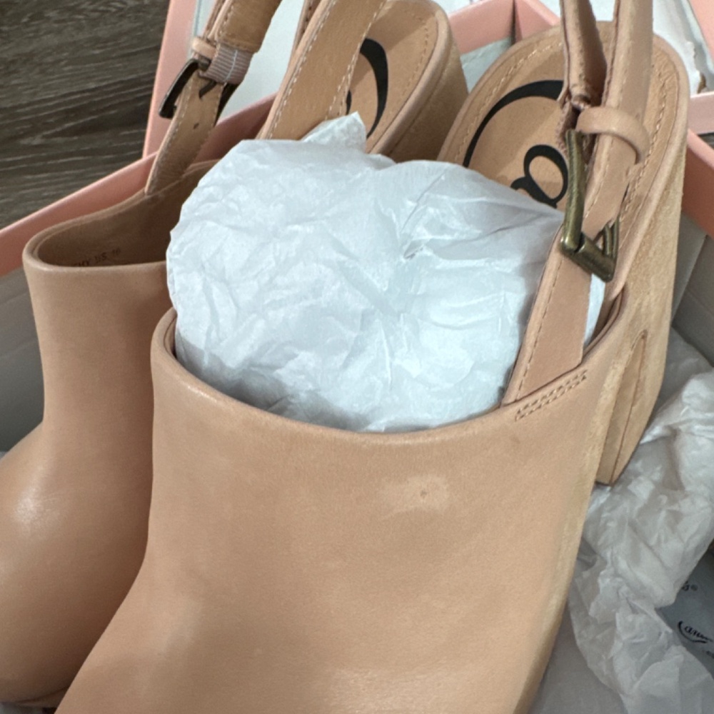 Candies Lushy Platform Heel Natural Women’s 10 - Picture 6 of 7